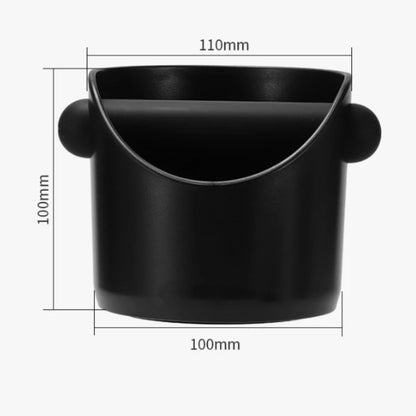 Toimittajan mitat: yläreuna 110 mm, korkeus 100 mm ja pohja 100 mm
