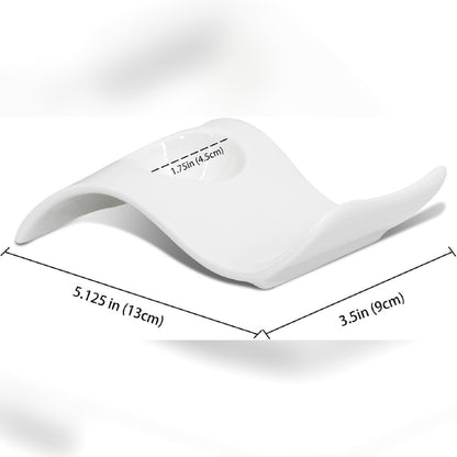 Munakupin mitat: noin 13 × 9 cm, munan aukko noin 4,5 cm