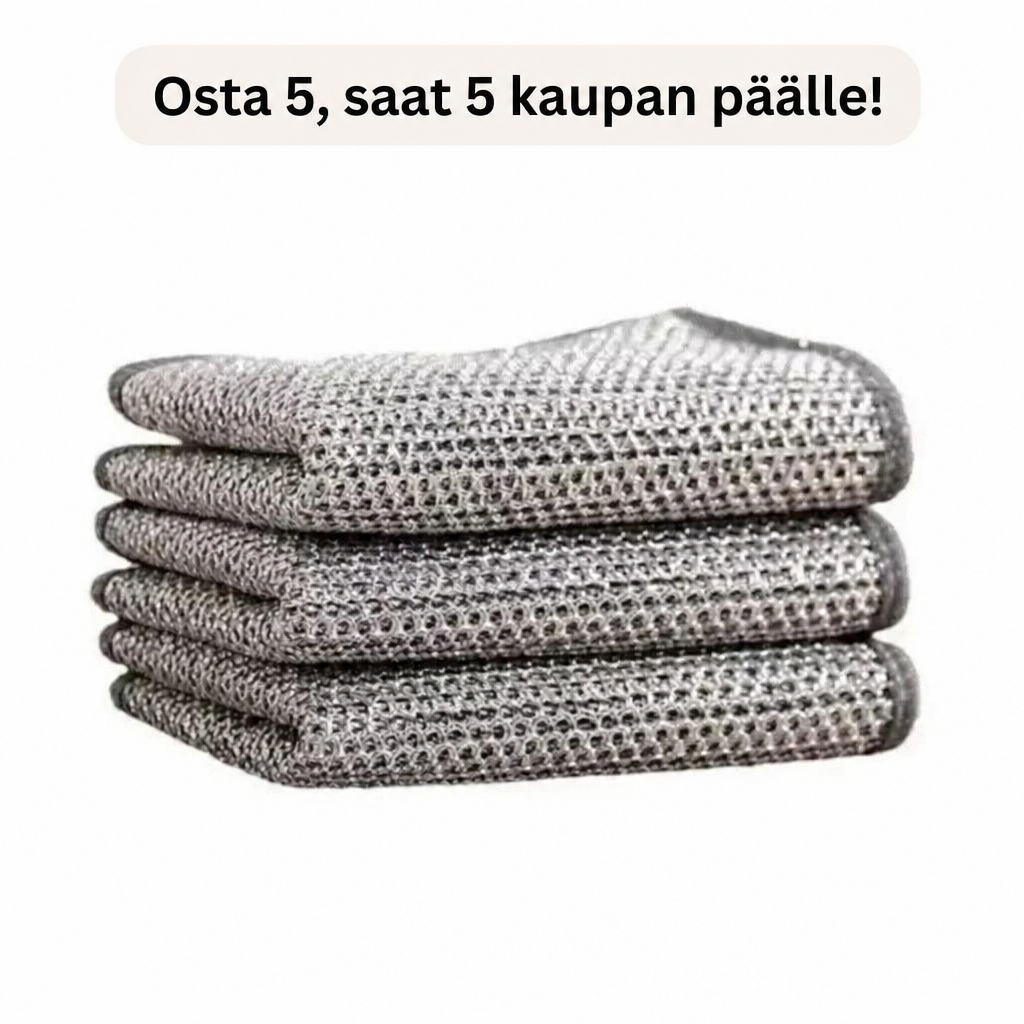 EasyClean – vahva ja naarmuttamaton puhdistusliina