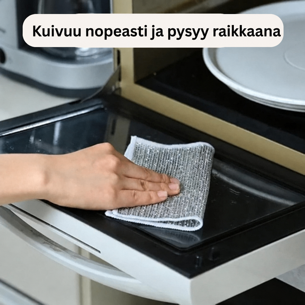 EasyClean – vahva ja naarmuttamaton puhdistusliina