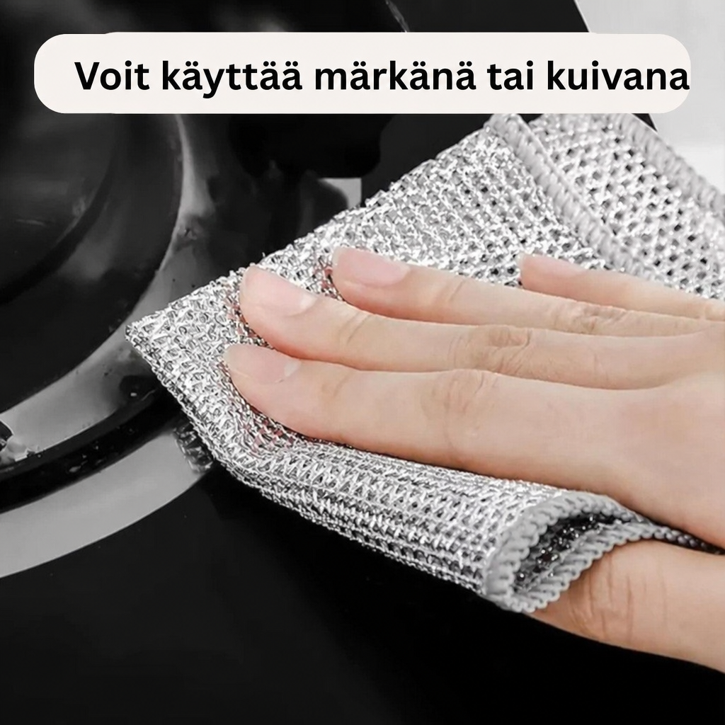 EasyClean – vahva ja naarmuttamaton puhdistusliina