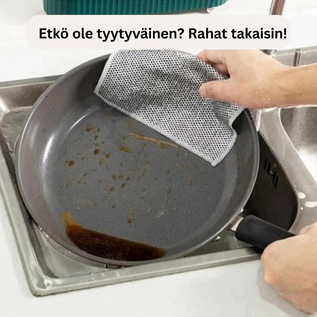 EasyClean – vahva ja naarmuttamaton puhdistusliina