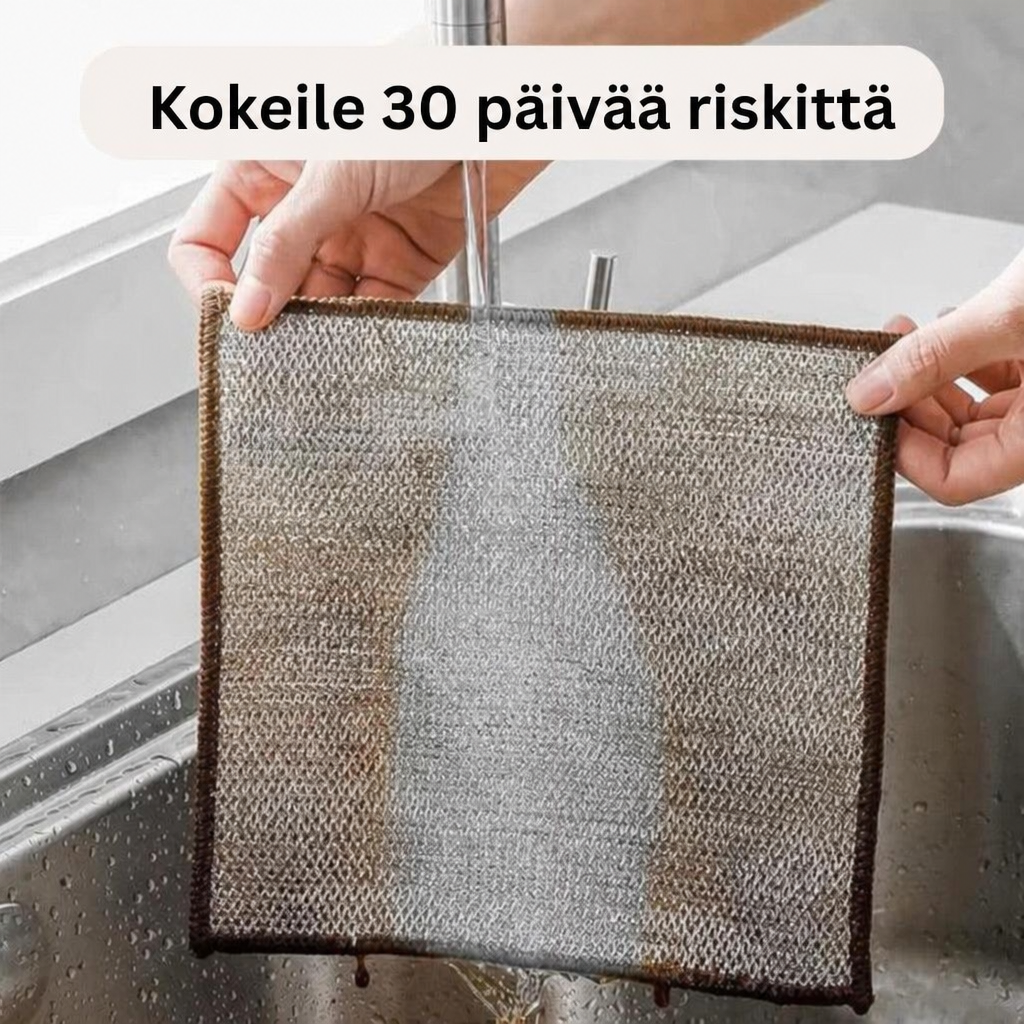 EasyClean – vahva ja naarmuttamaton puhdistusliina