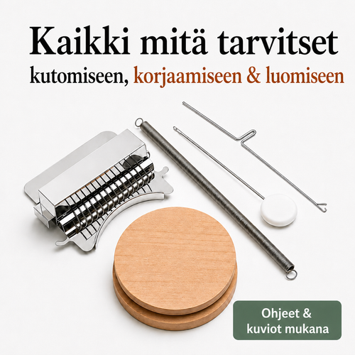 Knitla – Kudo helposti ja anna vaatteille uusi elämä