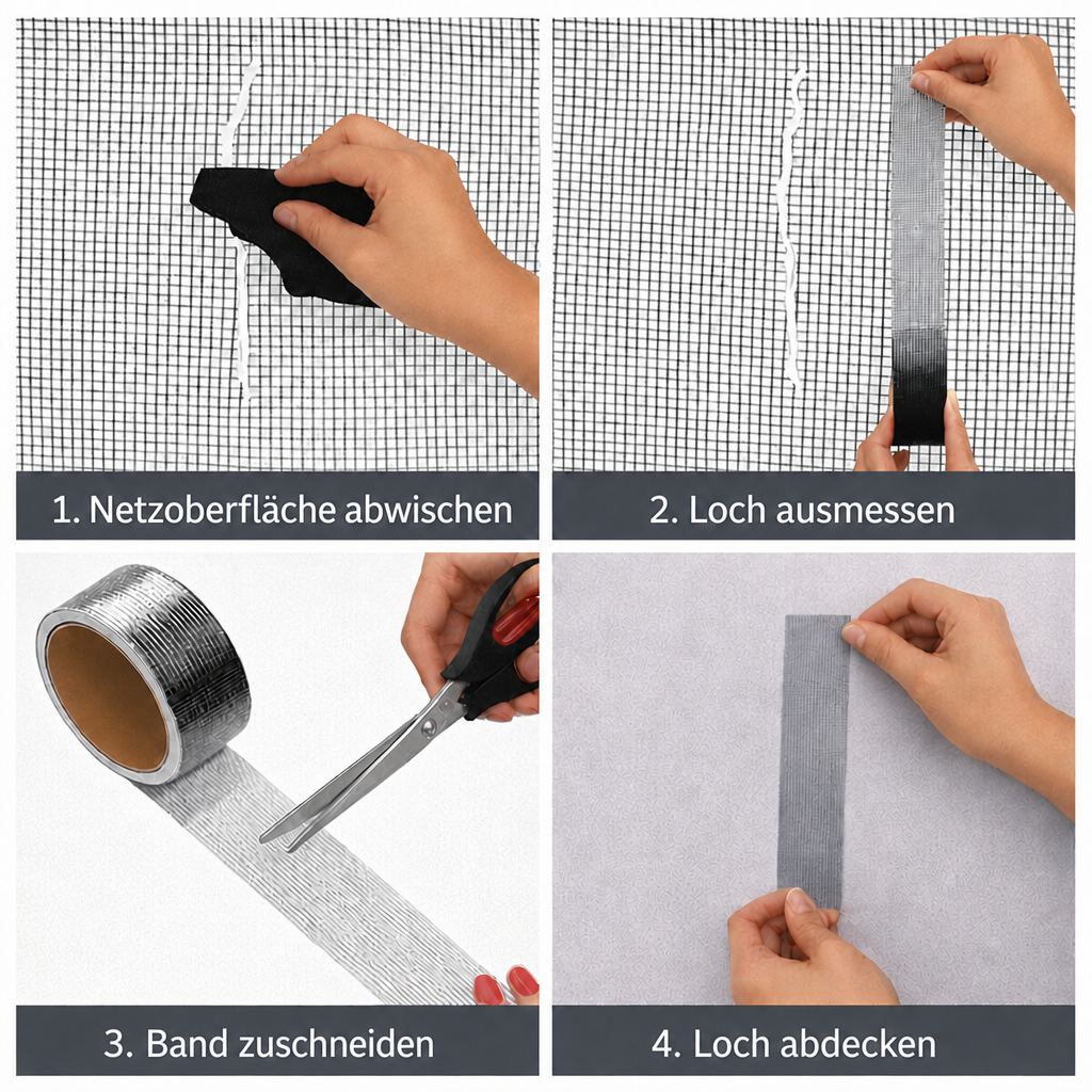 Reparaturband für Fliegengitter