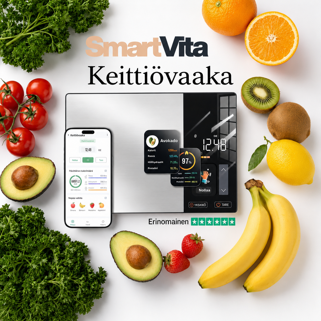 SmartVita – älykäs ravintovaaka keittiöön