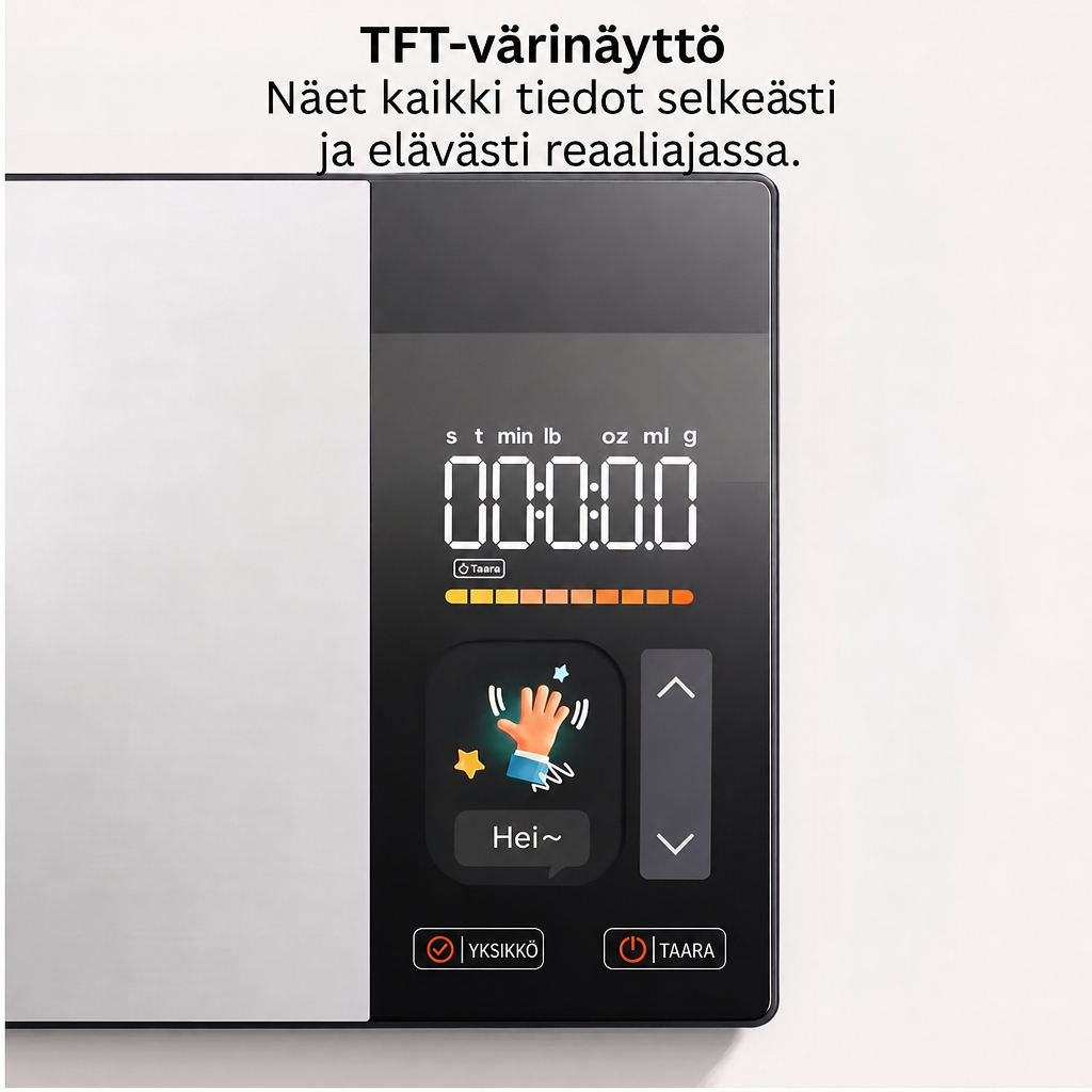 SmartVita – älykäs ravintovaaka keittiöön