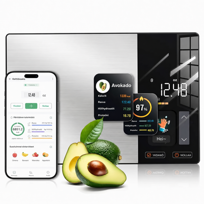 SmartVita – älykäs ravintovaaka keittiöön