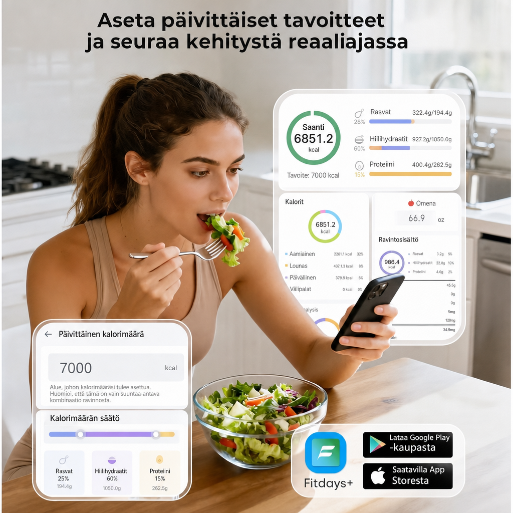 SmartVita – älykäs ravintovaaka keittiöön